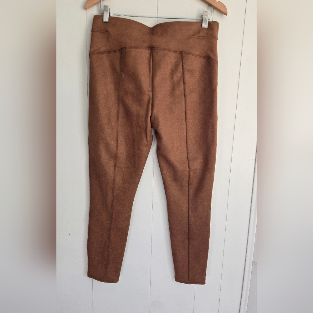 NWT SPANX Women's Brown High-Waisted Leggings -Size XL - Picture 11 of 11